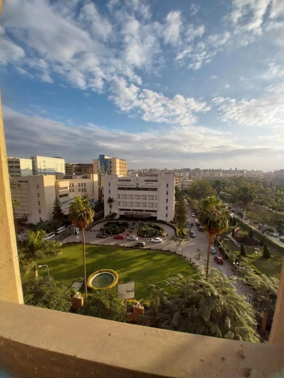 شقة فندقية علي حدائق الجامعة والنيل Al Mansurah エクステリア 写真